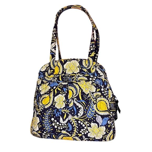 Vera Bradley Shoulder Bag in Retired Ellie Blue EUC! - Picture 2 of 7